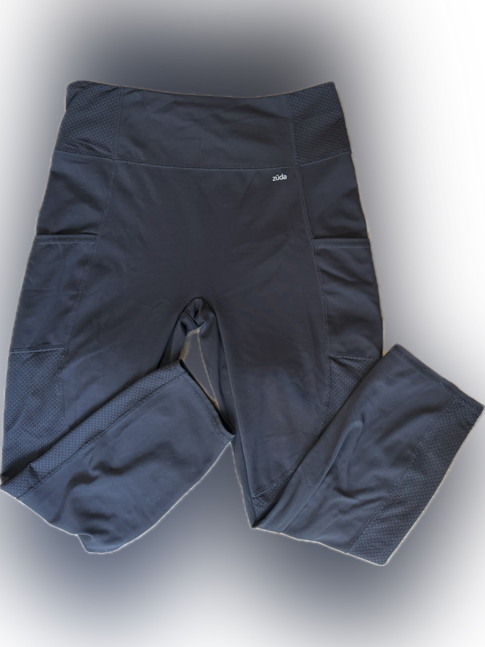 Zuda Designed In Studio Park Side Pockets & Mesh Parts In Legs